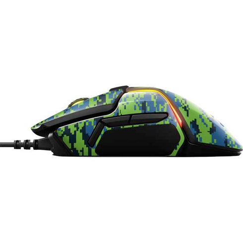 NBA Minnesota Timberwolves Digi Camo SteelSeries Rival 600 Gaming Mouse Skin