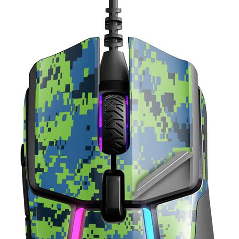 NBA Minnesota Timberwolves Digi Camo SteelSeries Rival 600 Gaming Mouse Skin