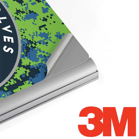 NBA Minnesota Timberwolves Digi Camo Surface Book 2 15in Skin