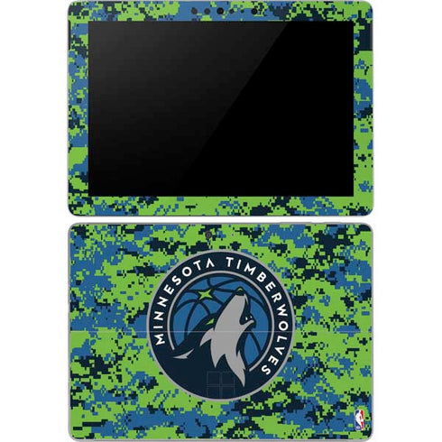 NBA Minnesota Timberwolves Digi Camo Surface Go Skin