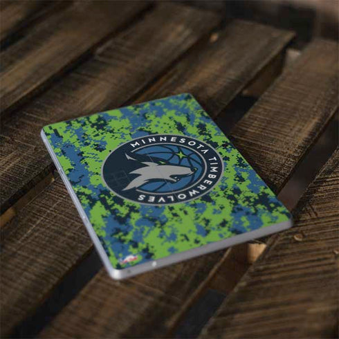 NBA Minnesota Timberwolves Digi Camo Surface Go Skin