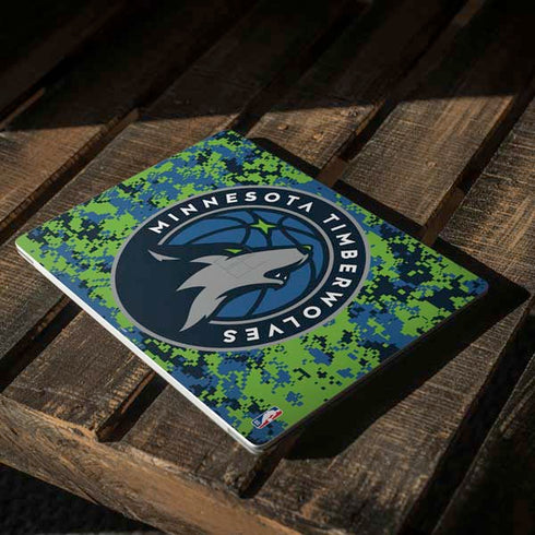 NBA Minnesota Timberwolves Digi Camo Surface Laptop 3 13.5in Skin