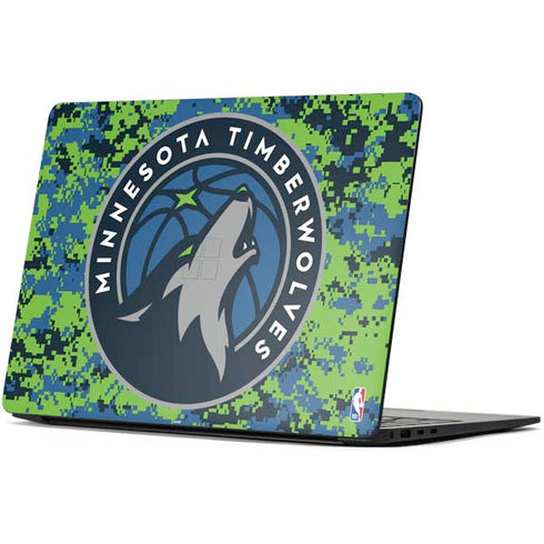 NBA Minnesota Timberwolves Digi Camo Surface Laptop 7 13.8in Skin