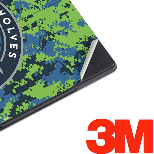NBA Minnesota Timberwolves Digi Camo Surface Pro 7 Skin