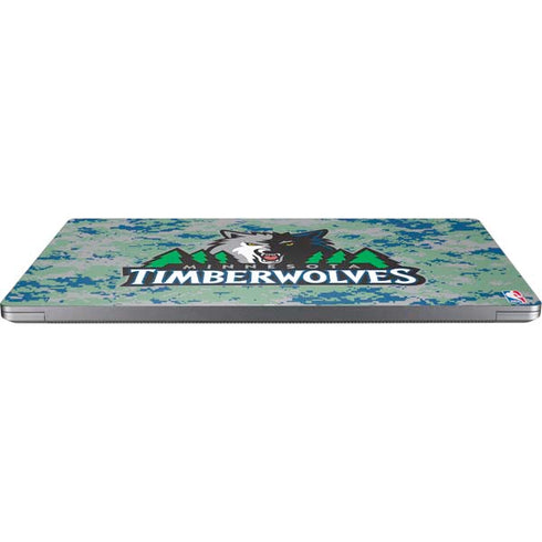 NBA Minnesota Timberwolves Digi Camo Universal Laptop 12in (9.8 x 6.8in) Skin