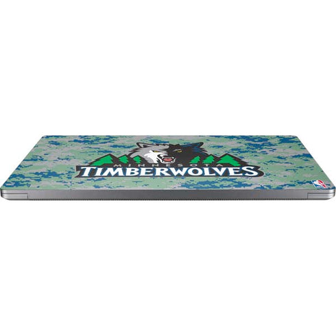 NBA Minnesota Timberwolves Digi Camo Universal Laptop 13in (10.6 x 7.6in) Skin
