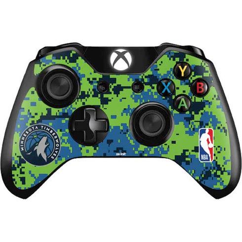 NBA Minnesota Timberwolves Digi Camo Xbox One Skins