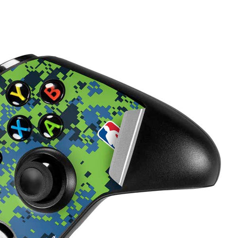 NBA Minnesota Timberwolves Digi Camo Xbox One S All-Digital Edition Bundle Skin