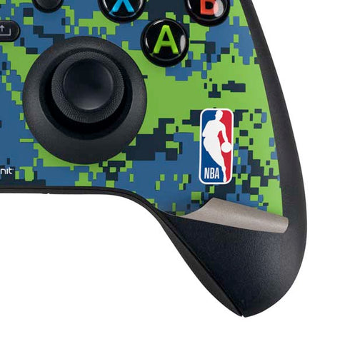 NBA Minnesota Timberwolves Digi Camo Xbox Series X Controller Skin