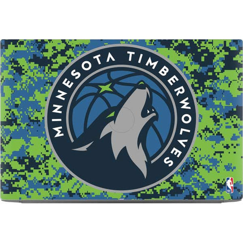 NBA Minnesota Timberwolves Digi Camo Dell XPS Skin