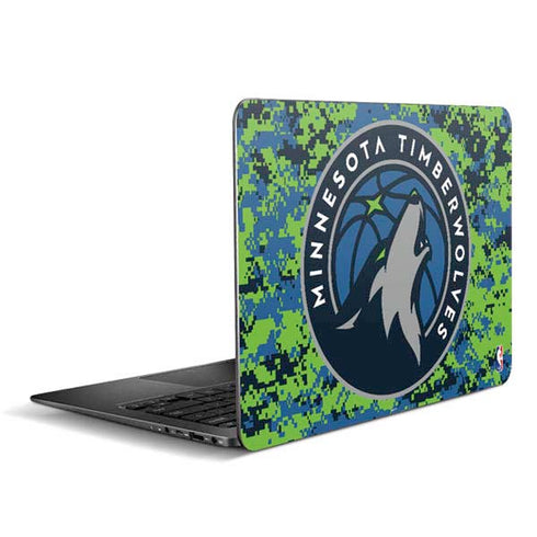 NBA Minnesota Timberwolves Digi Camo Zenbook UX305FA 13.3in Skin