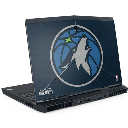 NBA Minnesota Timberwolves Distressed Dell Alienware Skin