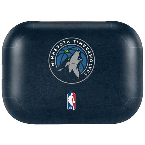 NBA Minnesota Timberwolves Distressed Amazon Echo Buds Skin