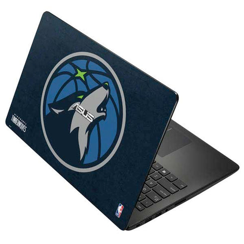 NBA Minnesota Timberwolves Distressed Asus X502CA 15.6 Skin