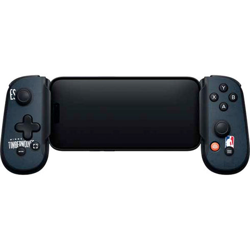 NBA Minnesota Timberwolves Distressed Backbone One for iPhone Game Controller Skin