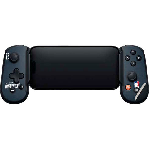 NBA Minnesota Timberwolves Distressed Backbone One for iPhone Game Controller Skin