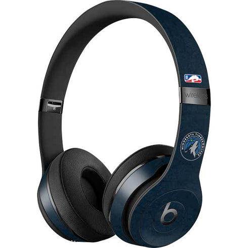 NBA Minnesota Timberwolves Distressed Beats Solo 3 Wireless Skin