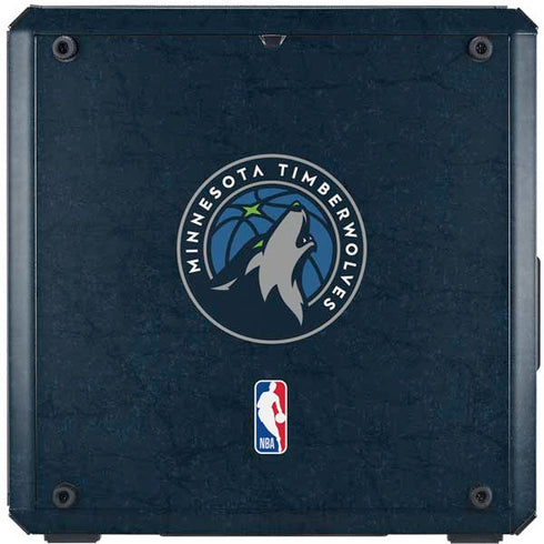 NBA Minnesota Timberwolves Distressed Cooler Master MasterBox Q300L Mini Tower Skin