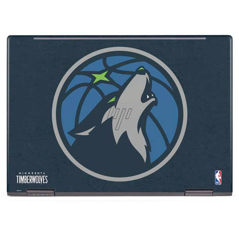 NBA Minnesota Timberwolves Distressed HP Envy Skin