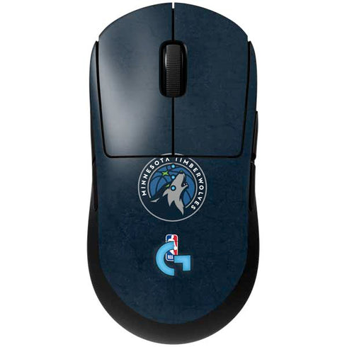 NBA Minnesota Timberwolves Distressed G Pro Wireless Gaming Mouse Skin