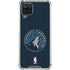 NBA Minnesota Timberwolves Distressed Galaxy A12 Clear Case