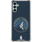 NBA Minnesota Timberwolves Distressed Galaxy A13 5G Clear Case