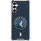NBA Minnesota Timberwolves Distressed Galaxy A15 5G Clear Case