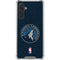 NBA Minnesota Timberwolves Distressed Galaxy A17 Clear Case