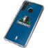 NBA Minnesota Timberwolves Distressed Galaxy A21 Clear Case