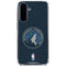NBA Minnesota Timberwolves Distressed Galaxy A36 5G Clear Case
