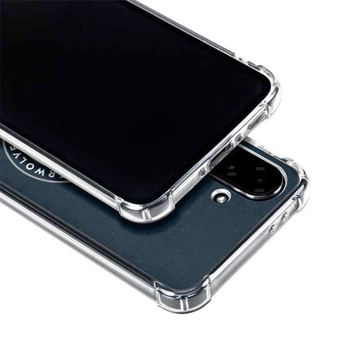 NBA Minnesota Timberwolves Distressed Galaxy A36 5G Clear Case