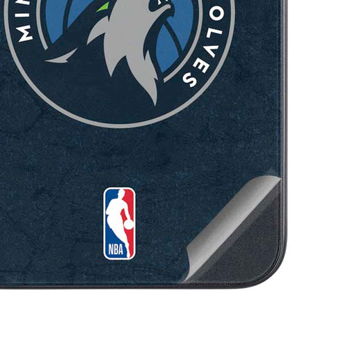 NBA Minnesota Timberwolves Distressed Galaxy A54 5G Skin