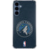NBA Minnesota Timberwolves Distressed Galaxy A55 5G Clear Case