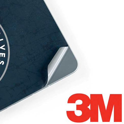 NBA Minnesota Timberwolves Distressed Galaxy Book 12in Skin