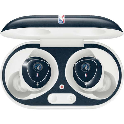 NBA Minnesota Timberwolves Distressed Galaxy Buds Plus Skin