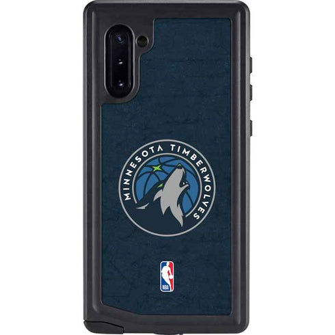 NBA Minnesota Timberwolves Distressed Galaxy Cases