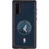 NBA Minnesota Timberwolves Distressed Galaxy Note 10 Waterproof Case