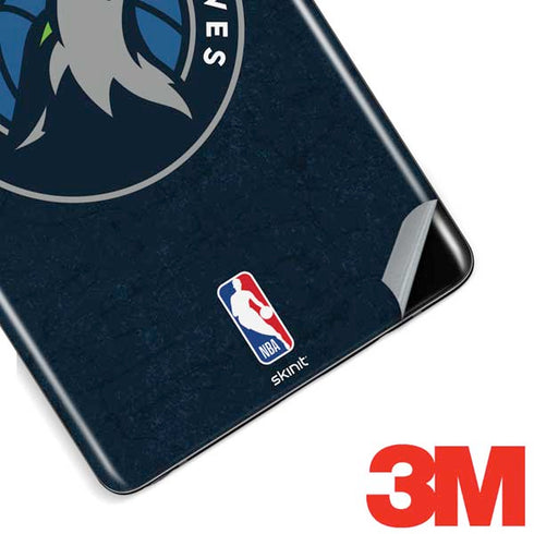 NBA Minnesota Timberwolves Distressed Galaxy Note 8 Skin