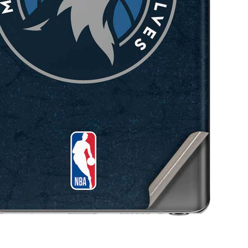 NBA Minnesota Timberwolves Distressed Galaxy Note20 5G Skin