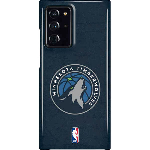 NBA Minnesota Timberwolves Distressed Galaxy Note20 Ultra 5G Lite Case