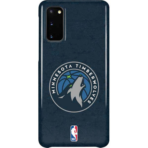 NBA Minnesota Timberwolves Distressed Galaxy S20 Lite Case