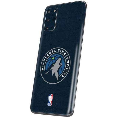 NBA Minnesota Timberwolves Distressed Galaxy S20 Plus Skin