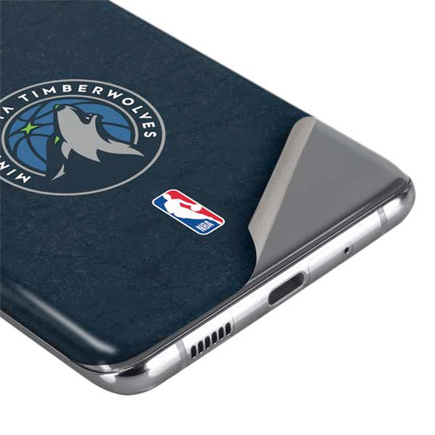 NBA Minnesota Timberwolves Distressed Galaxy S20 Ultra 5G Skin