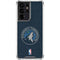 NBA Minnesota Timberwolves Distressed Galaxy S21 Ultra 5G Clear Case