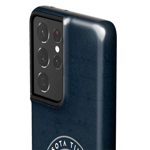 NBA Minnesota Timberwolves Distressed Galaxy S21 Ultra 5G Pro Case