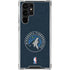 NBA Minnesota Timberwolves Distressed Galaxy S22 Ultra Clear Case