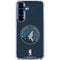 NBA Minnesota Timberwolves Distressed Galaxy S25 Plus Clear Case