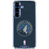 NBA Minnesota Timberwolves Distressed Galaxy S25 Plus Clear Case