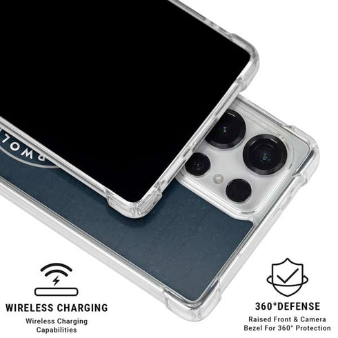 NBA Minnesota Timberwolves Distressed Galaxy S25 Ultra Clear Case