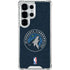 NBA Minnesota Timberwolves Distressed Galaxy S26 Ultra Clear Case